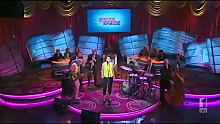 Hetty Kate & The Twenty 20s perform live on Spicks and Specks, ABC TV, 2014